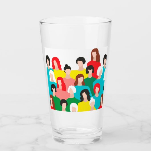 Meisjeskracht Glas (Voorkant)