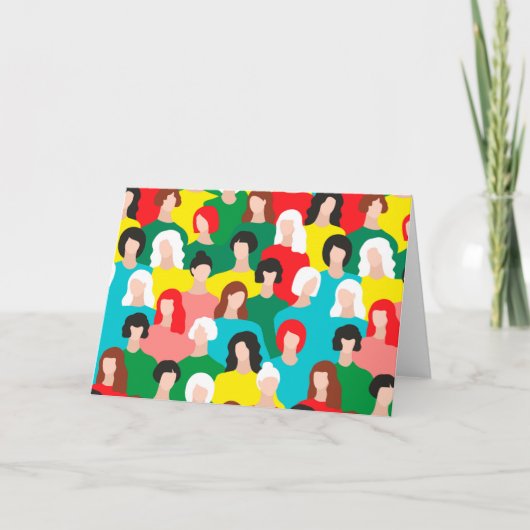 Meisjeskracht Kaart (Voorkant)