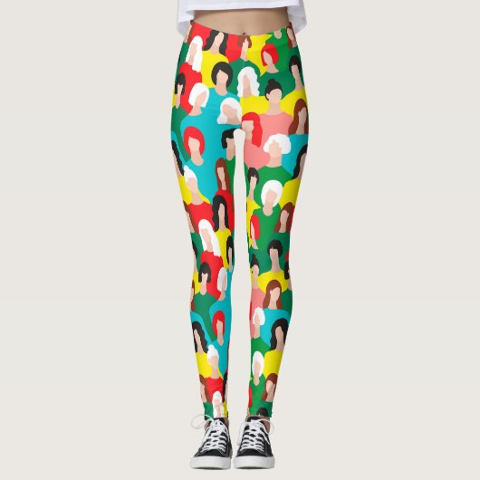 Meisjeskracht Leggings (Voorkant)