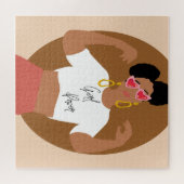 Meisjeskracht Legpuzzel (Horizontaal)