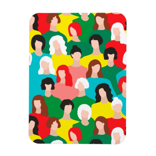 Meisjeskracht Magneet (Verticaal)