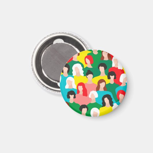 Meisjeskracht Magneet (Voorkant / Achterkant)