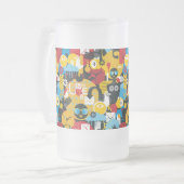 Meisjeskracht Matglas Bierpul (Voorkant links)