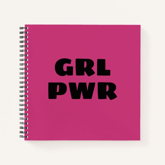 Meisjeskracht - notitieboek (Voorkant)