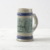 Meisjeskracht Roeiboot Thunder_Cove Bierpul (Voorkant rechts)