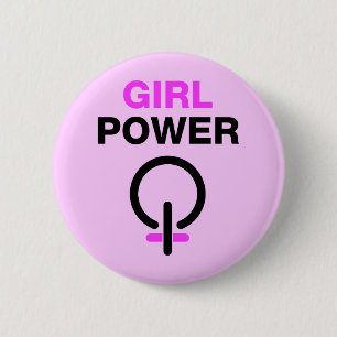 Meisjeskracht Ronde Button 5,7 Cm