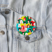 Meisjeskracht Ronde Button 7,6 Cm (In situ)