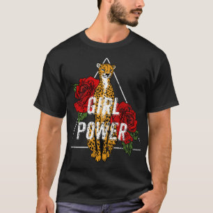 Meisjeskracht: Rozen & Tijgerkracht T-shirt
