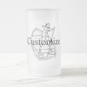 Meisjeskracht Sculling Boot Thunder_Cove  Matglas Bierpul