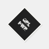 Meisjeskracht - servet (Hoek)