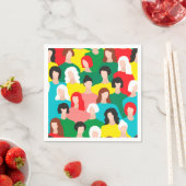 Meisjeskracht Servet (Insitu)