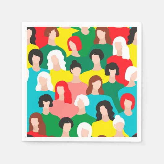 Meisjeskracht Servet (Voorkant)