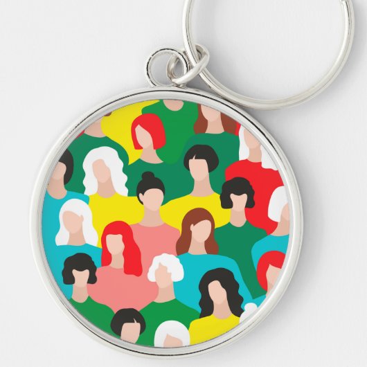 Meisjeskracht Sleutelhanger (Voorkant)