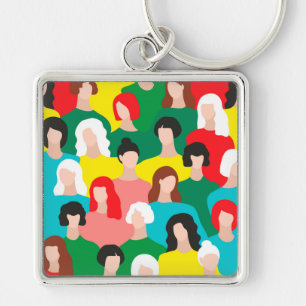 Meisjeskracht Sleutelhanger