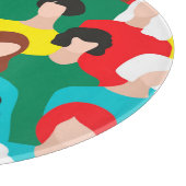 Meisjeskracht Snijplank (Hoek)