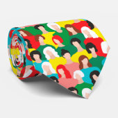 Meisjeskracht Stropdas (Opgerold)