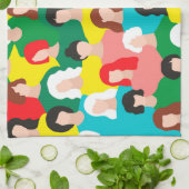 Meisjeskracht Theedoek (Gevouwen)