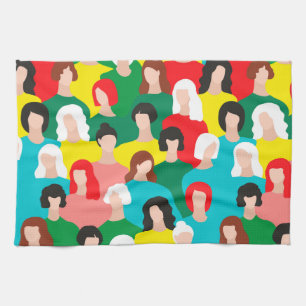 Meisjeskracht Theedoek