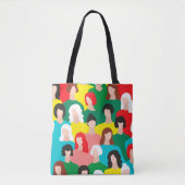 Meisjeskracht Tote Bag (Voorkant)