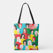 Meisjeskracht Tote Bag (Achterkant)