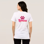 Meisjeskracht Tri-Blend Shirt (Achterkant volledig)