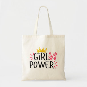 Meisjeskracht Vrouwendag Tote Bag