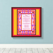 Meisjeskracht Welke meisjes nodig hebben een succe Canvas Afdruk (Insitu (Houten vloer))