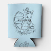 Meisjeskrachtsculpboat Thunder_Cove Blikjeskoeler (Voorkant)