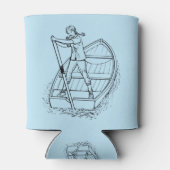 Meisjeskrachtsculpboat Thunder_Cove Blikjeskoeler (Achterkant)