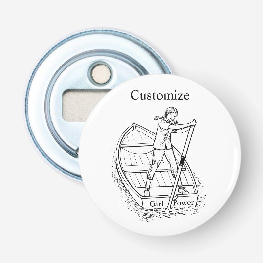 Meisjeskrachtsculpboat Thunder_Cove Button Flesopener (Voorkant)