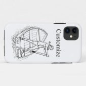 Meisjeskrachtsculpboat Thunder_Cove Case-Mate iPhone Case (Achterkant (horizontaal))