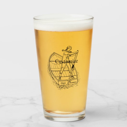 Meisjeskrachtsculpboat Thunder_Cove Glas (Voorkant gevuld)