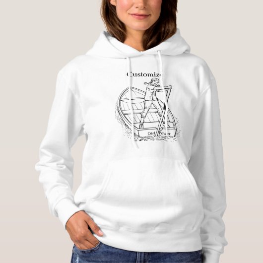 Meisjeskrachtsculpboat Thunder_Cove Hoodie (Voorkant)