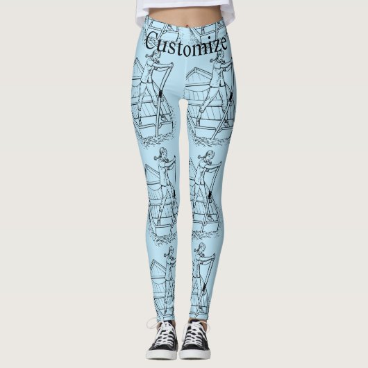 Meisjeskrachtsculpboat Thunder_Cove Leggings (Voorkant)