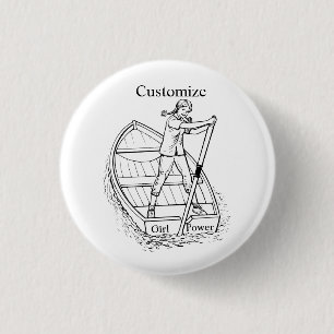 Meisjeskrachtsculpboat Thunder_Cove Ronde Button 3,2 Cm
