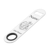 Meisjeskrachtsculpboat Thunder_Cove Speed Flessenopener (Voorkant Gekanteld)