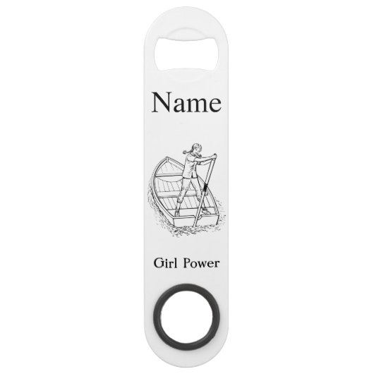 Meisjeskrachtsculpboat Thunder_Cove Speed Flessenopener (Voorkant)