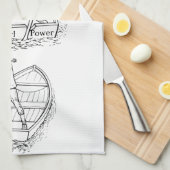 Meisjeskrachtsculpboat Thunder_Cove Theedoek (Quarter Fold)