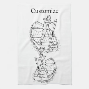 Meisjeskrachtsculpboat Thunder_Cove  Theedoek