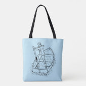 Meisjeskrachtsculpboat Thunder_Cove Tote Bag (Achterkant)