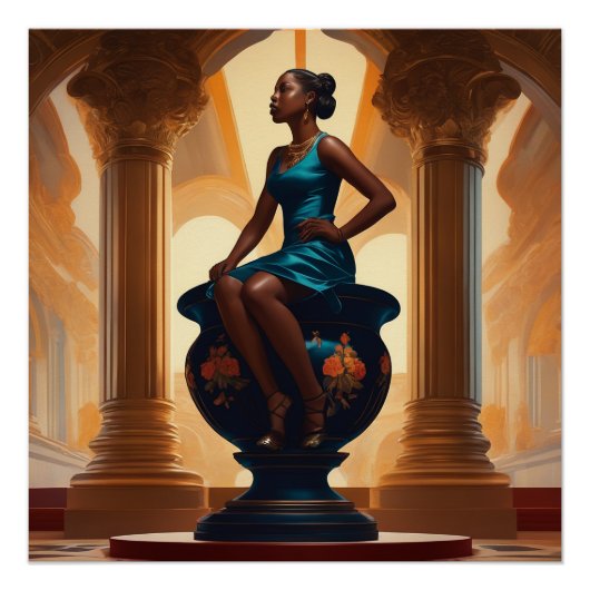 Meisjeskunst Perfect Poster (Voorkant)