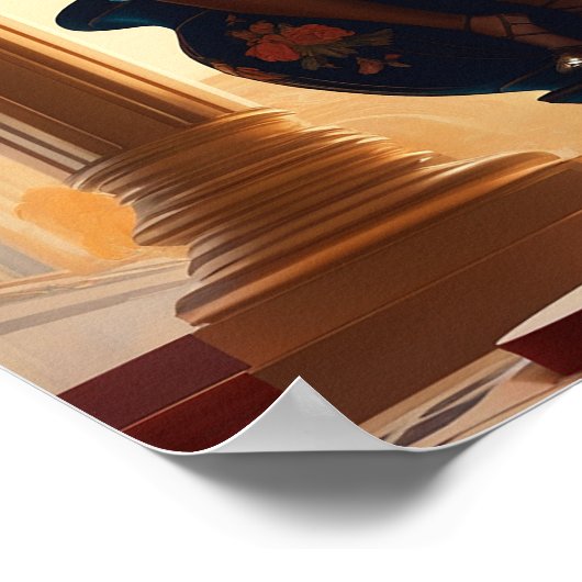 Meisjeskunst Poster (Hoek)