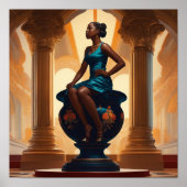 Meisjeskunst Poster (Voorkant)