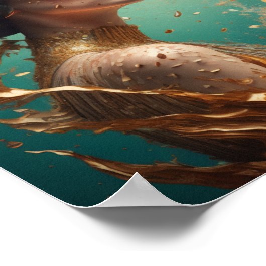 Meisjeskunst Poster (Hoek)