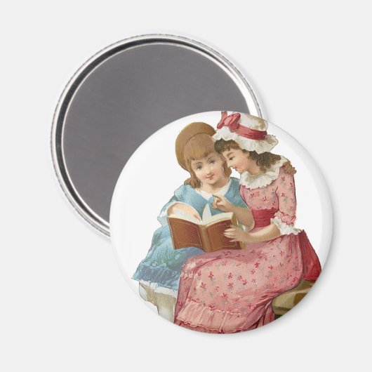 Meisjeslezen Magneet (Voorkant / Achterkant)