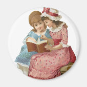 Meisjeslezen Magneet (Voorkant)