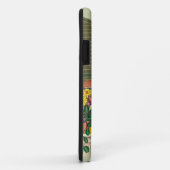 Meisjeslezen op zomerbalkon met katten Case-Mate iPhone case (Achterkant/rechts)