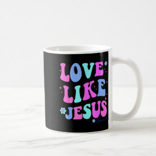 Meisjesliefde als Jezus Schattige Christelijke Tie Koffiemok