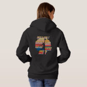 Meisjesliefde Basketball ziel, grappige humor atle Hoodie (Achterkant volledig)