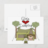 Meisjesliefdescampagne Briefkaart (Voorkant / Achterkant)